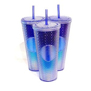 Starbucks Ombre Mermaid Studded Tumbler